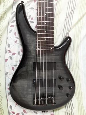 bajo Ibanez Sr256 Fmtgb con Estuche