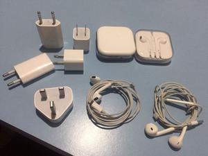 Cargador y Auriculares Originales Apple