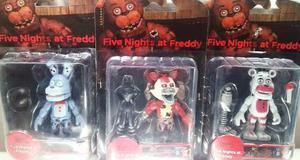 Combo Five Nights At Freddy Con Accesorios X 3u