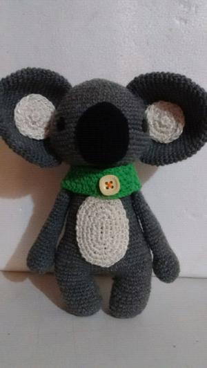 Koala Amigurumi tejido crochet