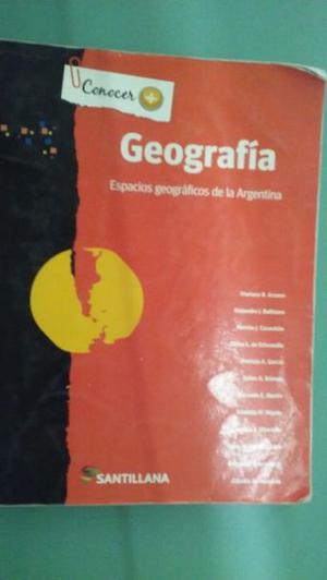 LIBRO DE GEOGRAFIA ESPACIOS GEOGRAFICOS DE LA ARGENTINA