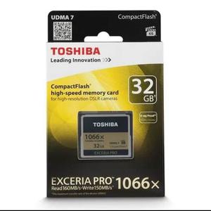 Memoria Compac Flash 32gb Toshiba x 4k Udma7