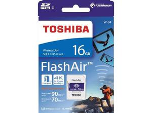 Memoria Sd 16gb Clase 10 Wifi Toshiba Flashair W-04