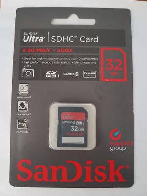 Memoria Sdhc Sandisk 32gb 30mb/s