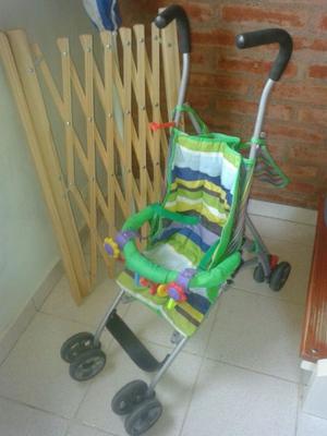 Silla auto, carrito paseo, puerta tijera protector escaleras