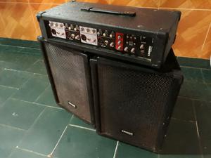 Vendo parlantes 10 y potencia crown mustang