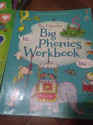 Big phonics workbooks usborne