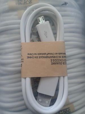 Cable Usb Micro-usb V8 1mt Blanco
