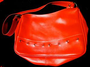 Cartera 30x20 roja