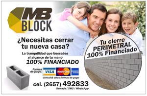 Cierre perimetral 100 % financiado