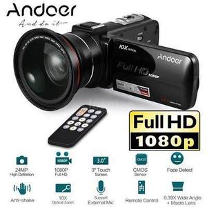 Cámara De Vídeo Digital De 24mp De Andoer Full Hd p