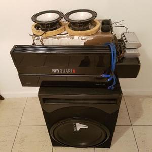 Combo audio Sub+compo+caja+potencia