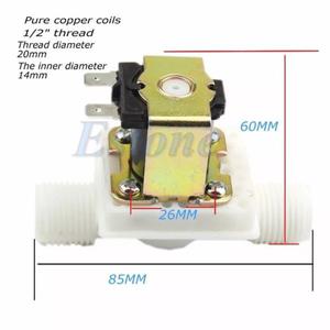 Electrovalvula Solenoide 12v Dc Solenoide Valve 1/2 N/c 8w