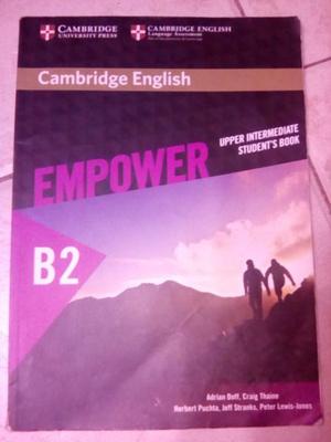 Empower B2 upper intermediate workbook y student,s book