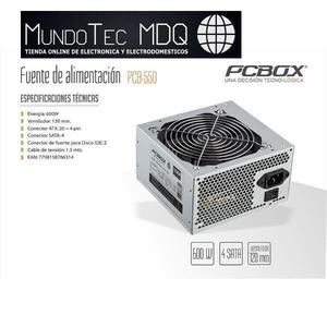 FUENTE DE ALIMENTACION PCBOX PCB-550