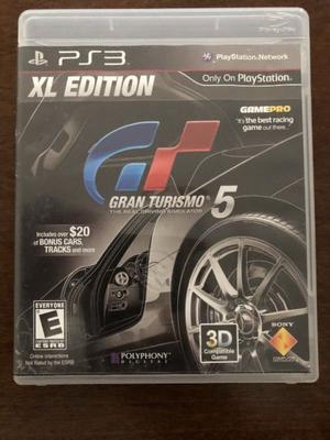 Gran Turismo 5 Xl Edition Ps3 Como Nuevo