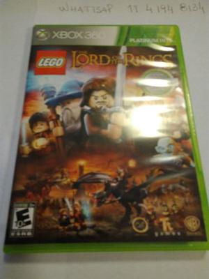 Juego Xbox 360 Lego El Señor De Los Anillos, Excelente