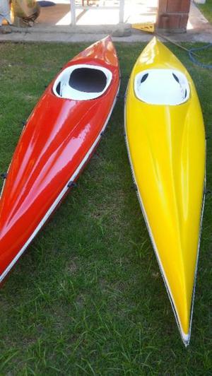 Kayak k1 fibra de vidrio ligero