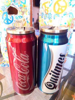 Lata termica, diseño Coca Cola y Quilmes!!