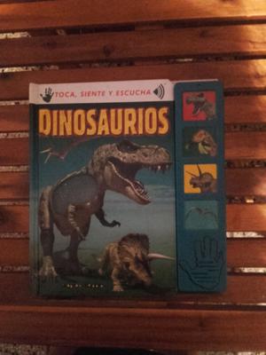 Libro dinosaurios con sonido