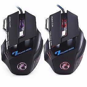 Mouse gammer retroiluminable