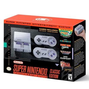 Nintendo Snes Mini + 2 Joystick + 21 Juegos