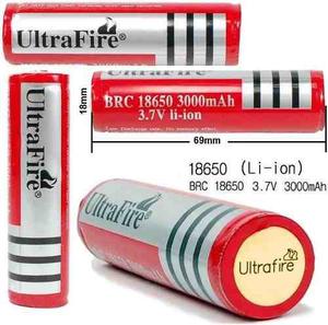 Pila Batería  Recargable 3.7v mah Ultrafire