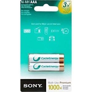 Pila Recargable Sony Cycle Energy Aaa 800 Mah. Originales