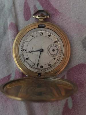Reloj Antiguo,cronómetro Enchapado En Oro