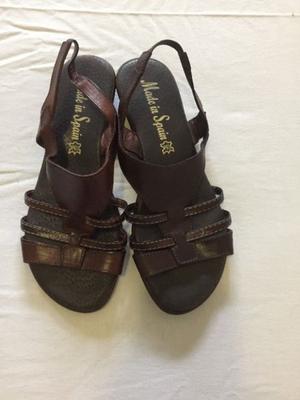 Sandalias talla 37 Marron