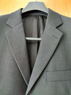 Traje ambo gris oscuro talle 50