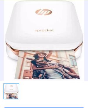 Vendo Impresora Hp Fotográfica Sprocket Bluetooth