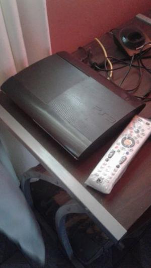 Vendo ps3 super slim 500g, mas juegos! o permuto por ps4