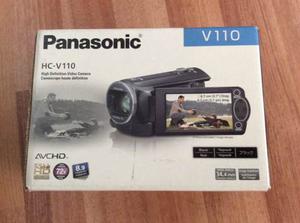 Video Cámara Digital Panasonic Hc-v110 Nueva + Memoria 32