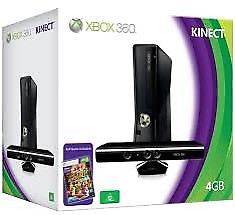 Xbox 360 slim 4gb con Kinect