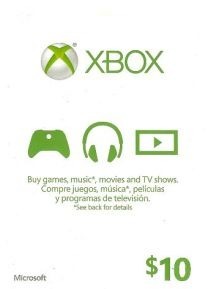 Xbox Live 10 Usd Card Usa Entrega En El Dia
