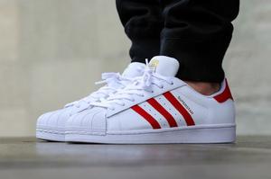 adidas superstar rojas