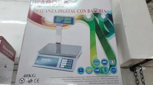 BALANZA DIGITAL 40 KG CON TORRE