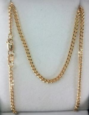 Cadena Oro 18k Grumet 12,8grs X 55cm Hombre Garantia Jr