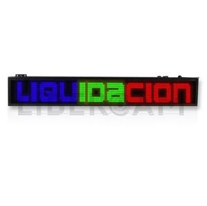 Cartel Led Programable C/mov 1 Mt Dinamico Multicolor