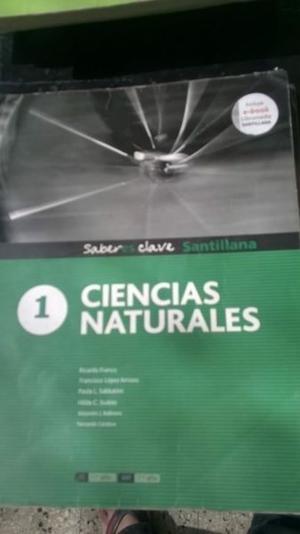 Ciencias Naturales 1. Ed. Santillana. Saberes clave