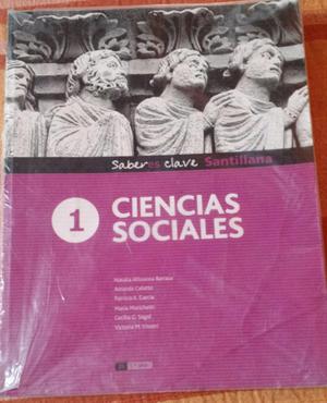 Ciencias sociales 1 Santillana