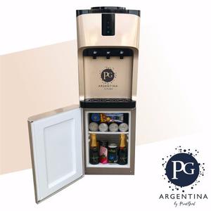 Dispenser De Agua Dorado - 3 Temp - P/ Botellones C/heladera