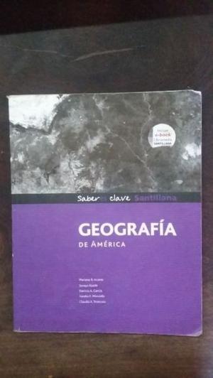 Libro Geografia de America santillana