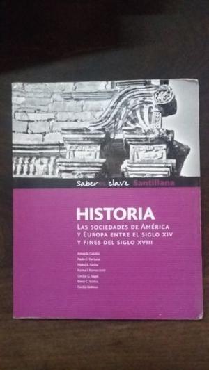 Libro Historia santillana