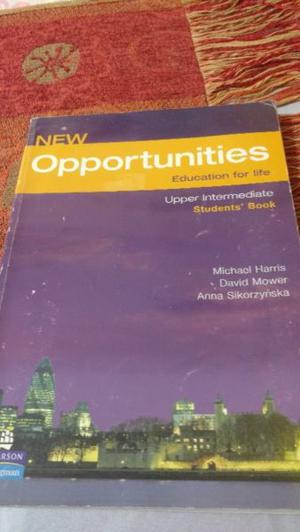 Libro de inglés New opportunities