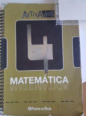 Matemática 4- Ed Puerto de Palos
