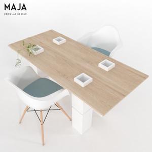 Mesa Alta, Escritorio, Mesa Ratona Incluida. Mueble Modular