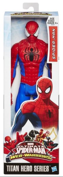 Muñeco Spiderman 30 Cm Articulado Hasbro.