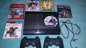 Playstation 3 Usada - Perfecto Estado Con 5 Juegos
